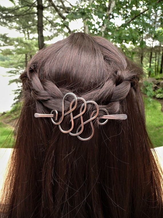 Small Hair Slide Clip For Thin Or Fine Hair Clips For Women Etsy