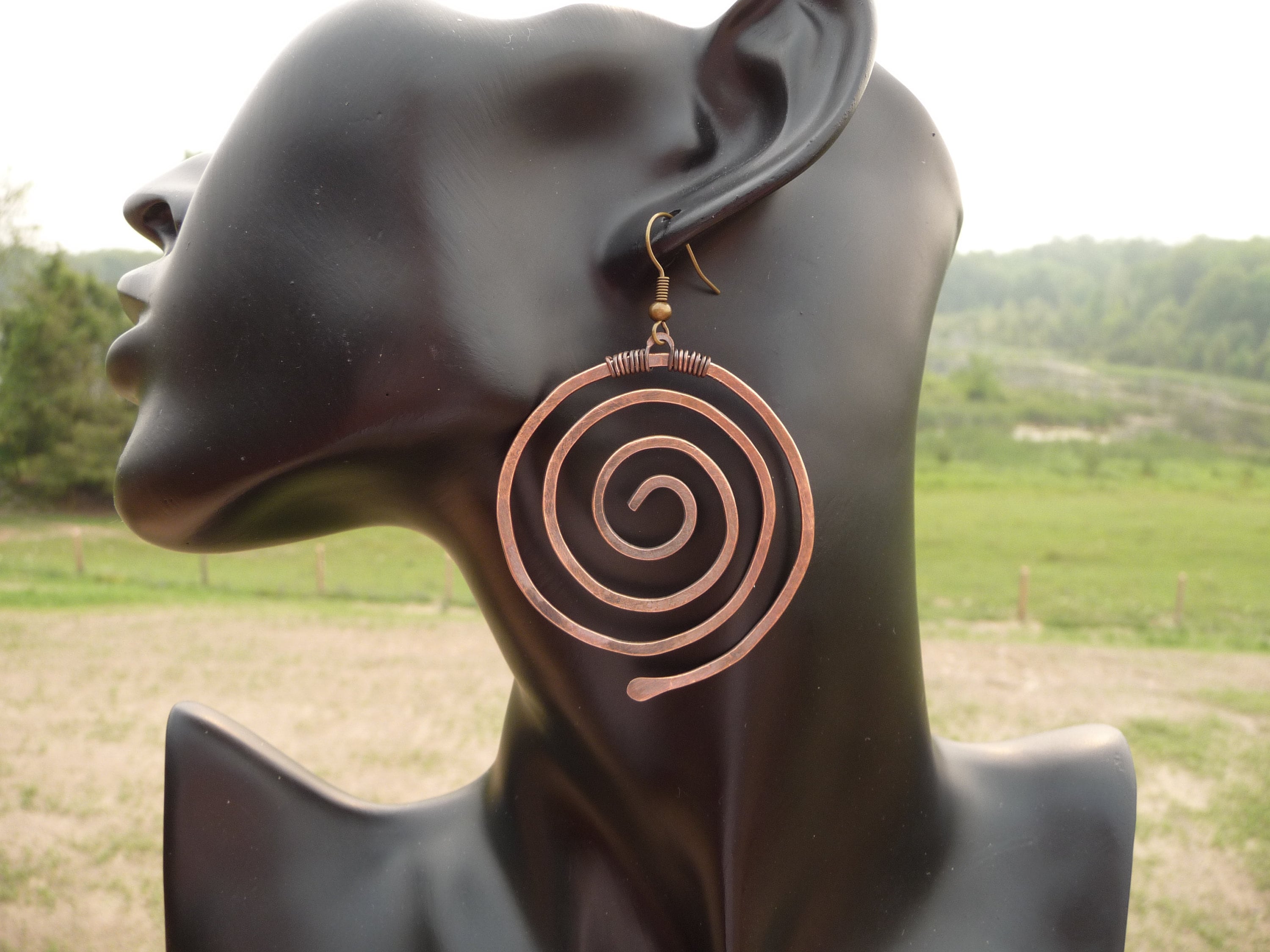 Large Boho Earrings - Etsy Canada