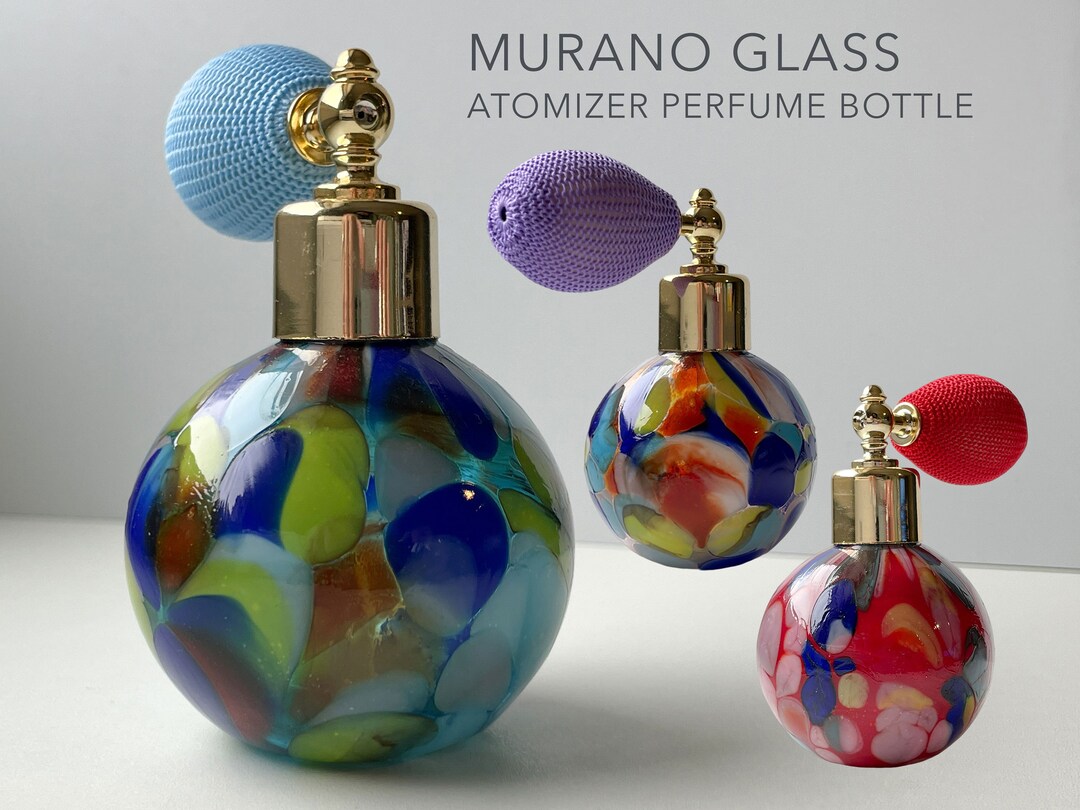 Murano Glass Atomizer Perfume Bottle Etsy