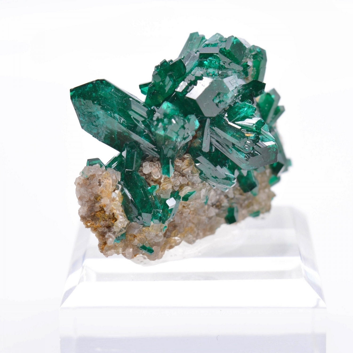 Dioptase - Renéville, Congo