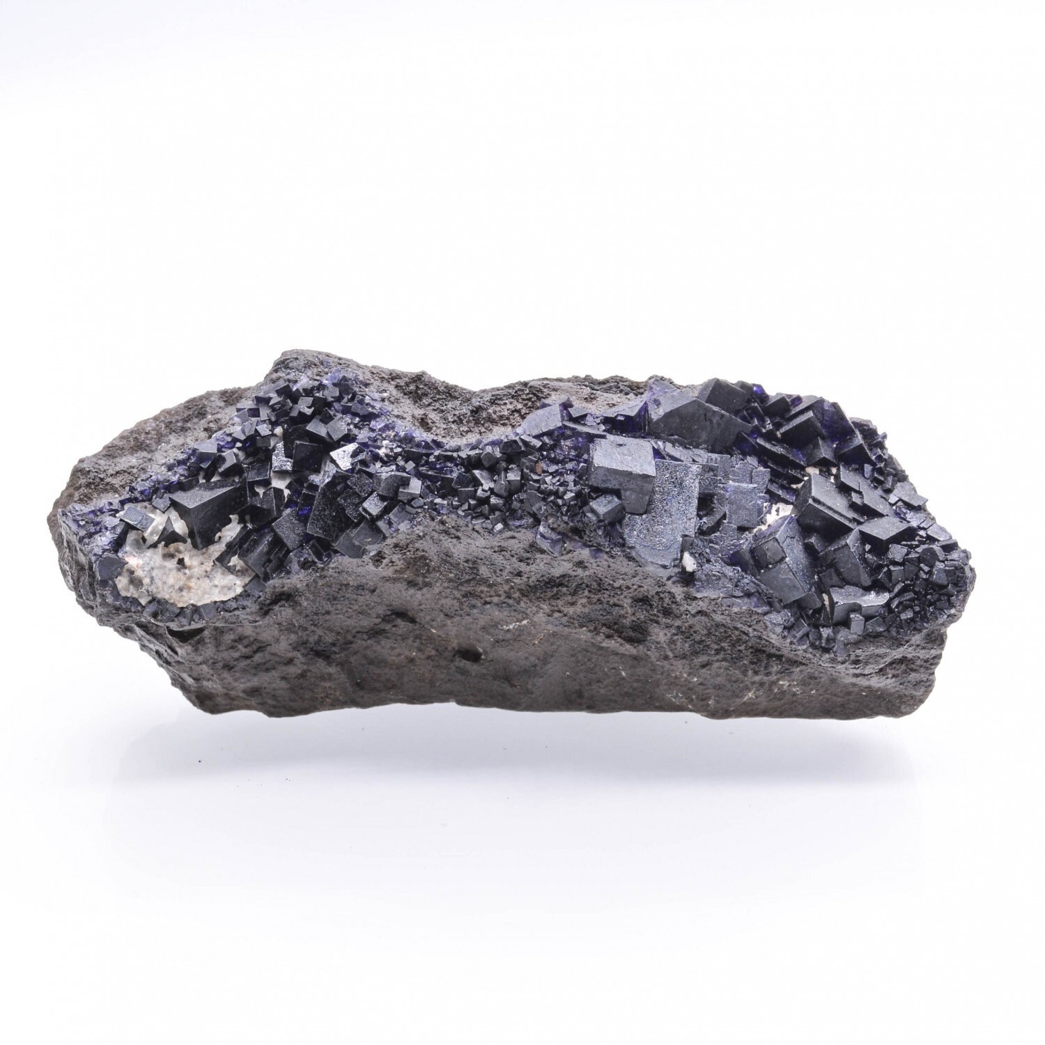 Fluorine Antozonite et Calcite - Mine Ojuela, Mapimi, Durango, Mexique