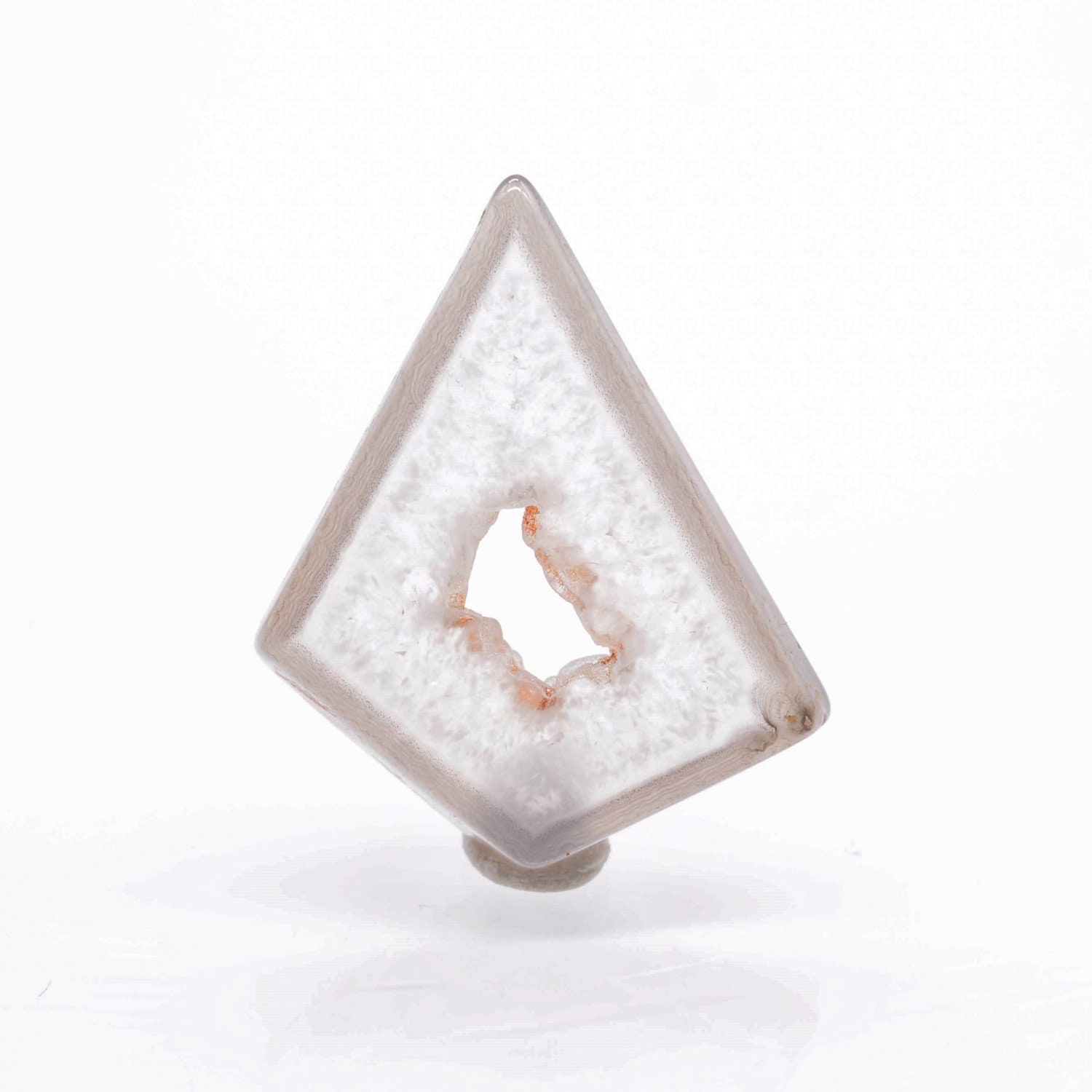 Agate Polyédrique - Sitio Garguelo, Cachoeira Dos Indios, Paraiba, Brésil