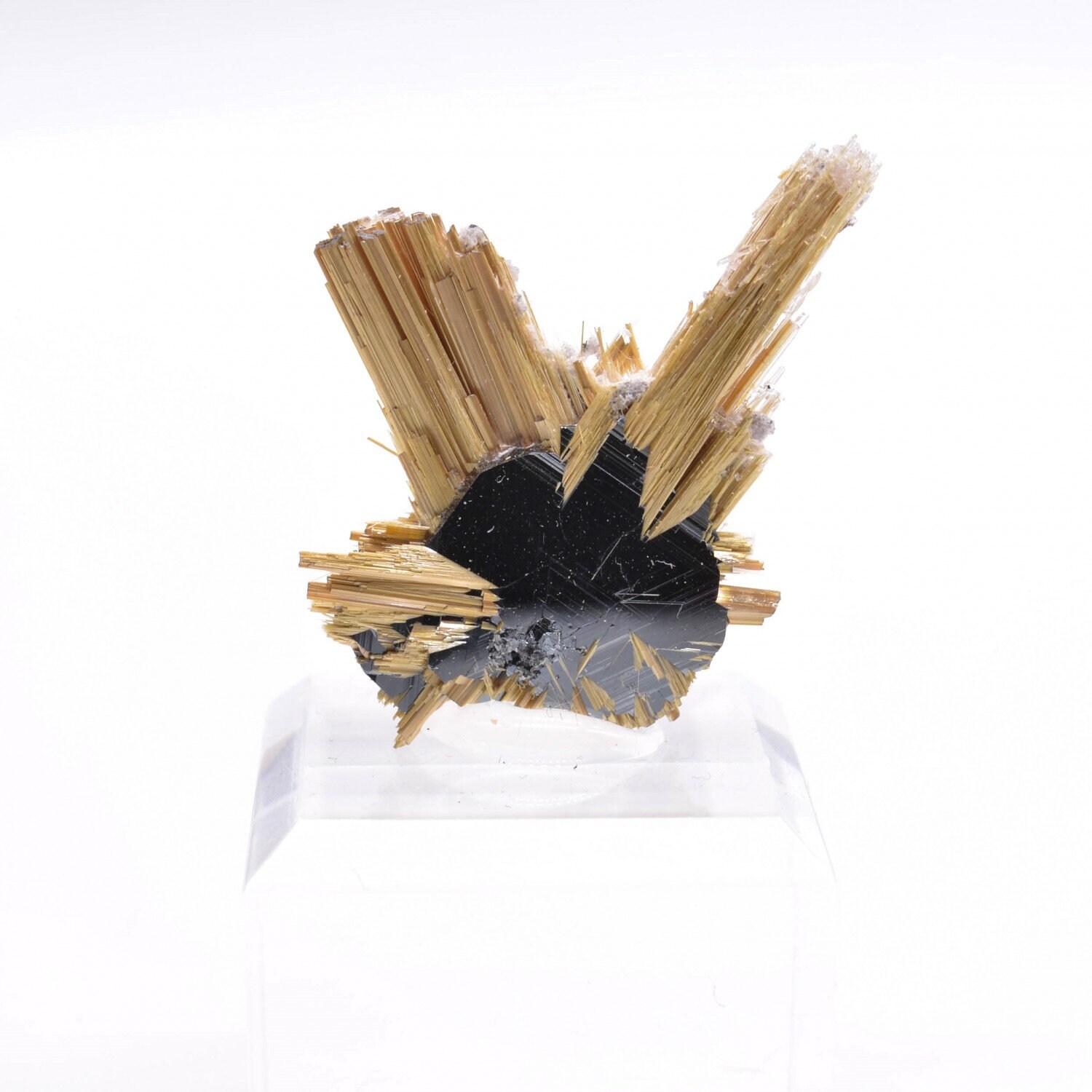 Rutile et Hématite - Novo Horizonte, Bahia, Brésil