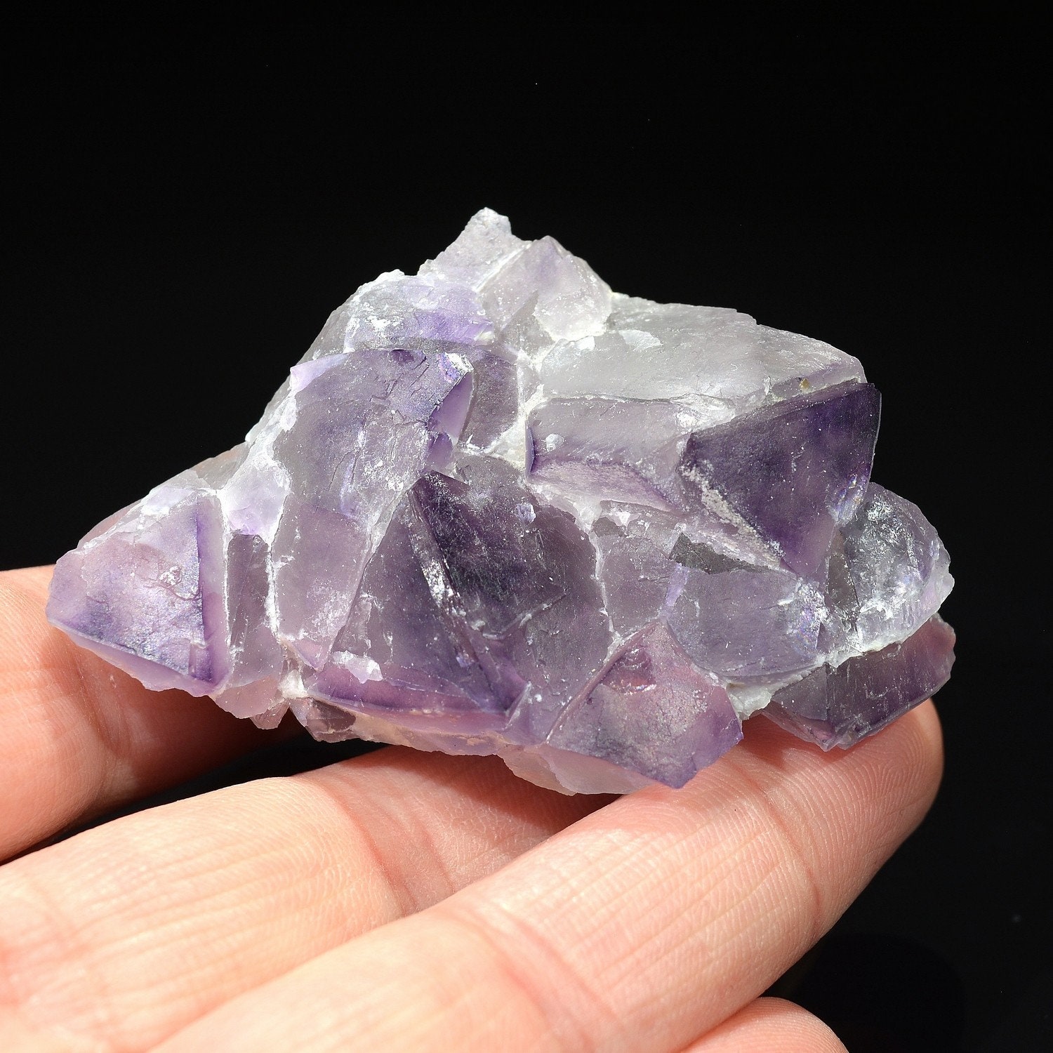 Fluorine - Mine de La Barre, Puy-De-Dôme, France