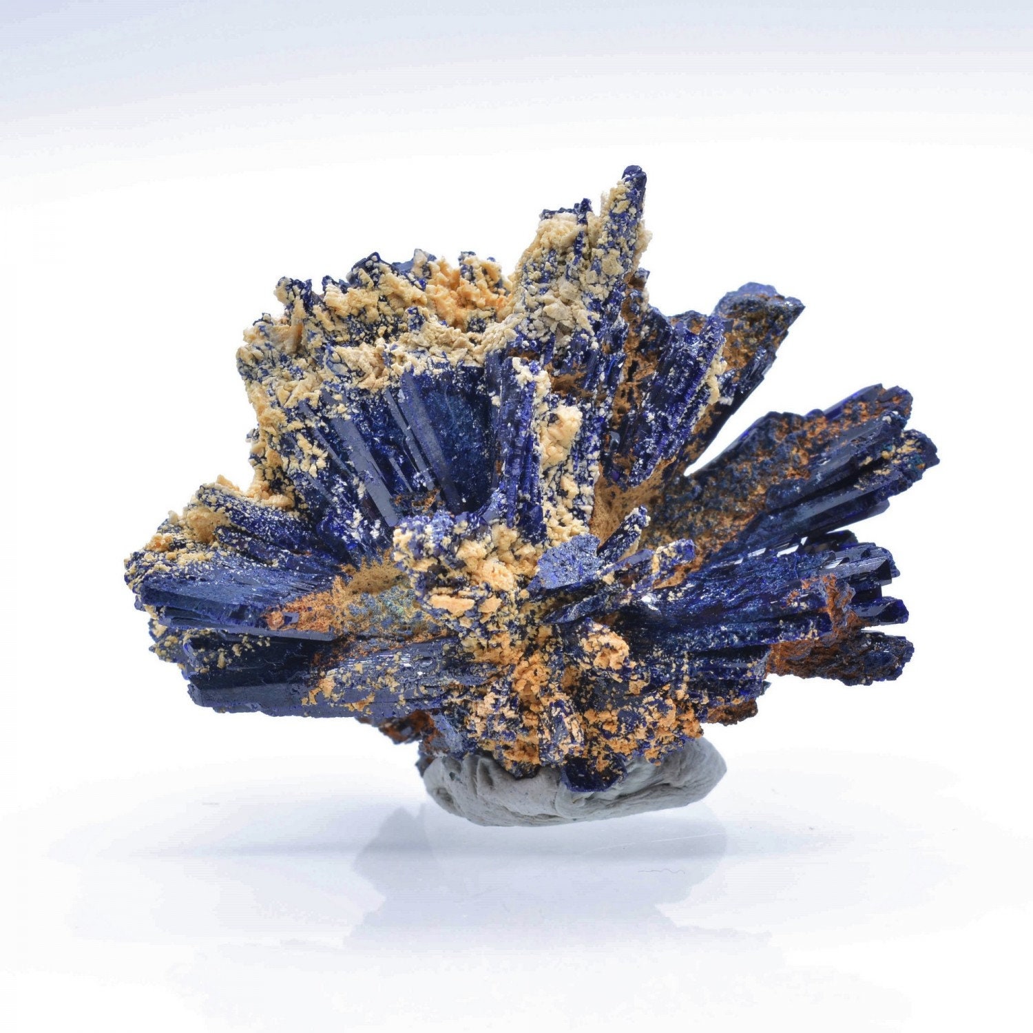 Azurite et Dolomite - Touissit, Maroc