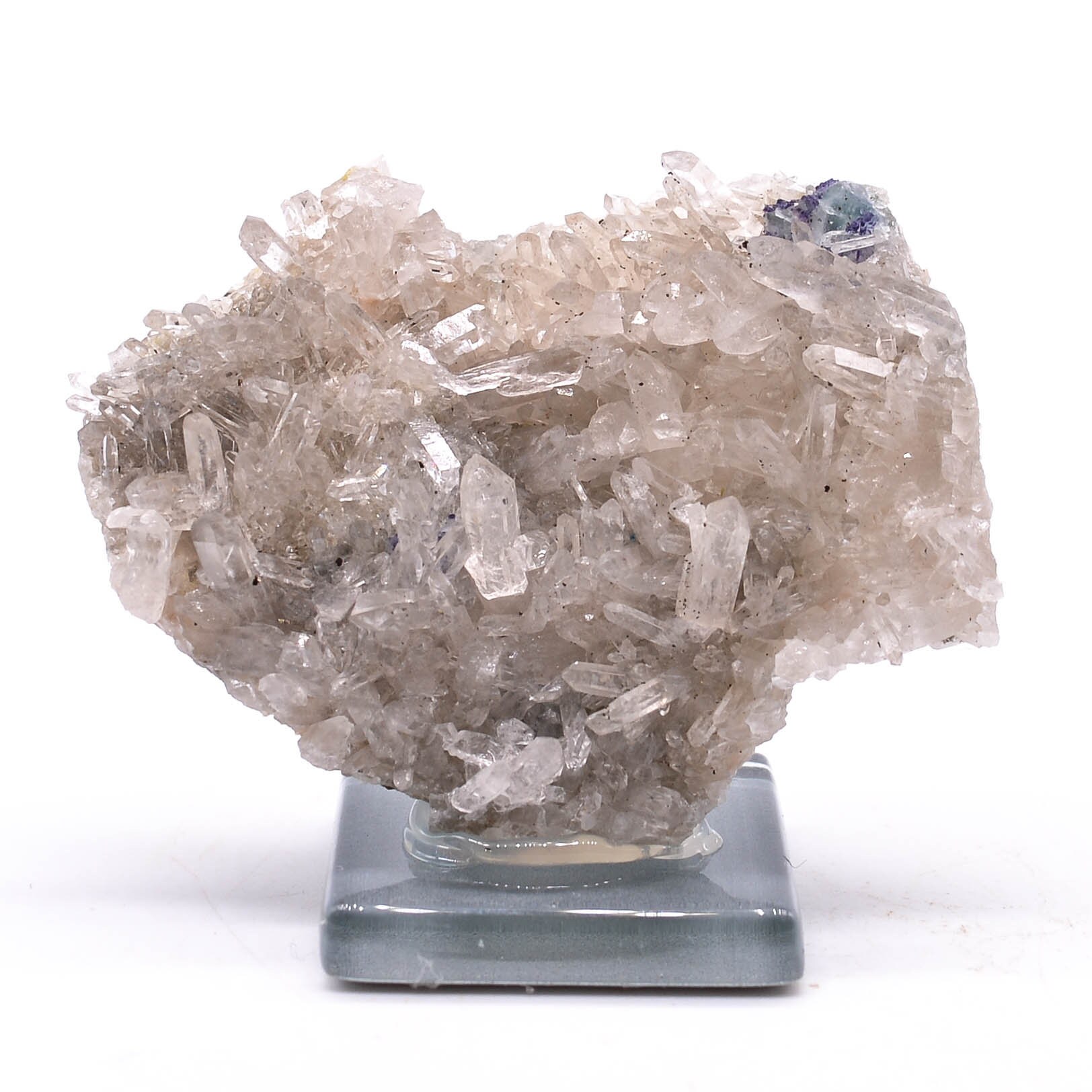 Quartz & Fluorine, Bretagne, France - Miniature.