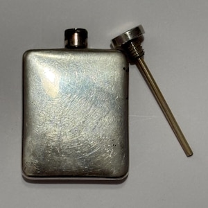 Small Antique sterling silver perfume bottle