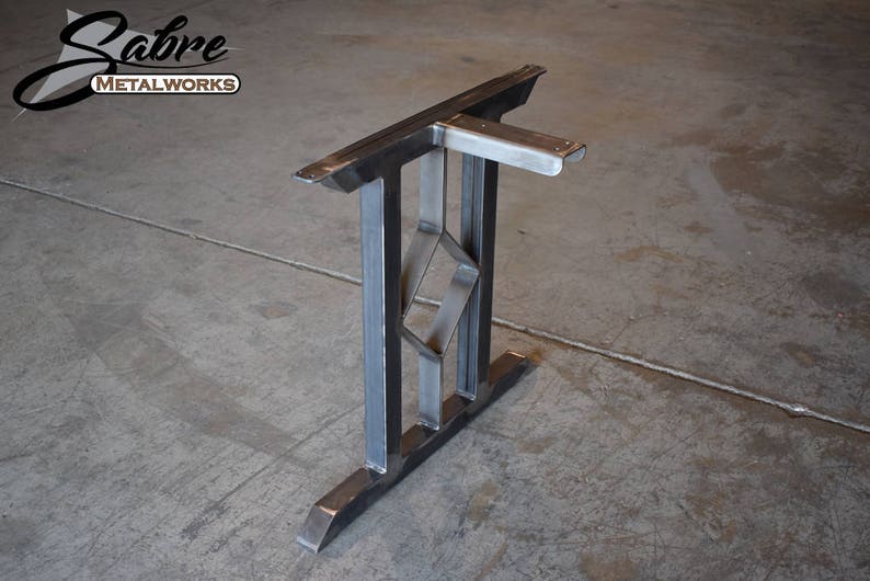 Metal Table Legs With Diamond Design Conference Image 0