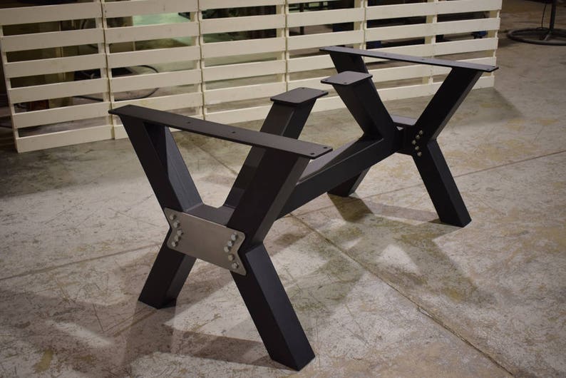 Metal Table Legs Conference Dining Image 0