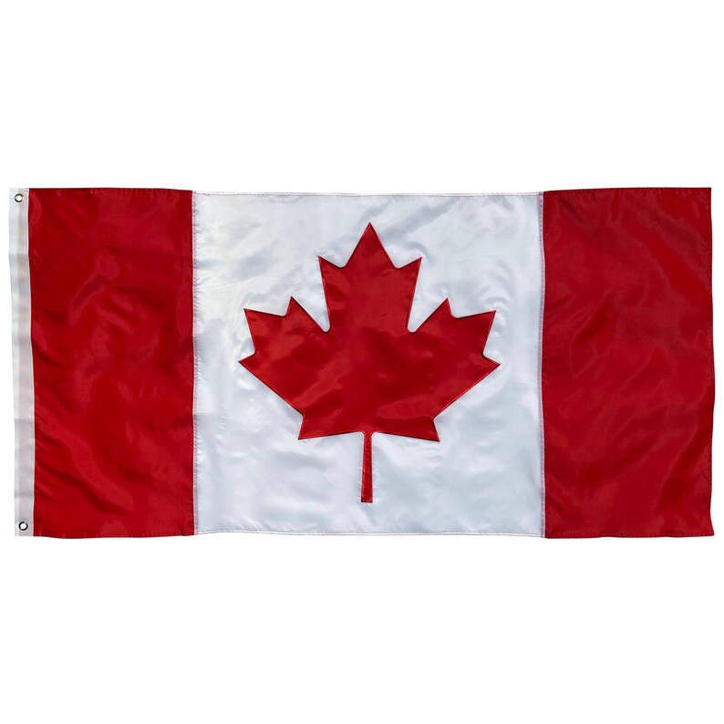 Canadian Flag in Official Ratio Dimensions 3x6 Foot Outdoor Etsy