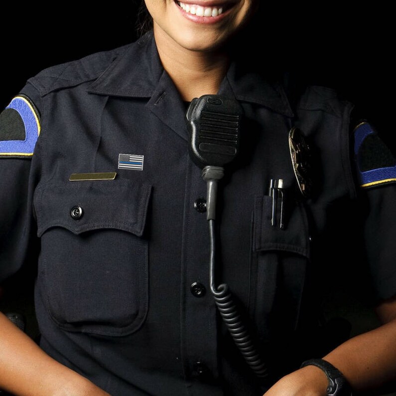 Thin Blue Line Flag Lapel Pins Police Pin Supporting Law Etsy