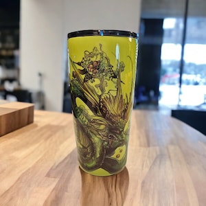 Tumbler, Dragon Design Tumbler