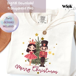 Nutcracker Png, Merry Christmas png, Digital Download, Christmas Design, Christmas clipart,Digital Print, PNG, Nutcracker Clipart, Ballerina