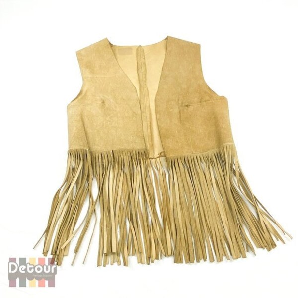 Fringe Vest Etsy
