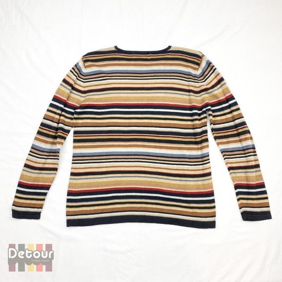 Vintage 1990s striped sweater - image 4