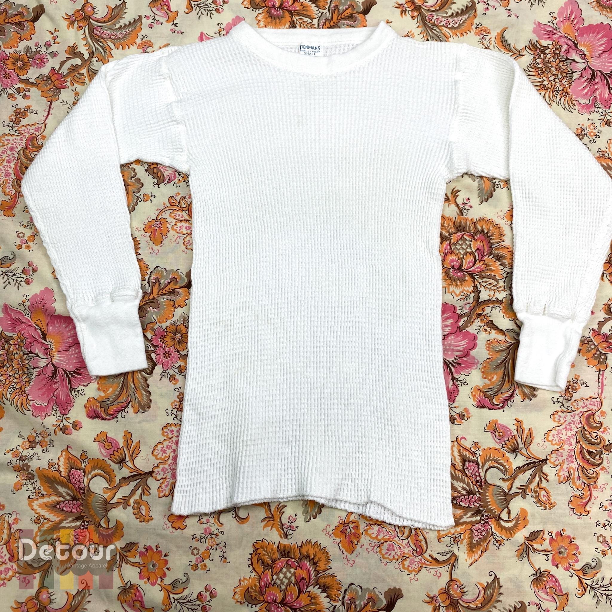 Vintage Thermal Top - Etsy Canada