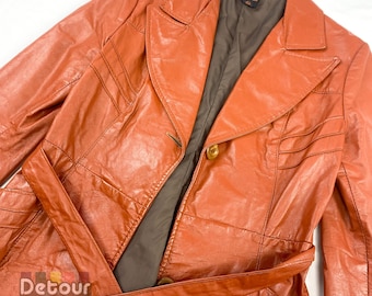 Vintage 1970s leather jacket