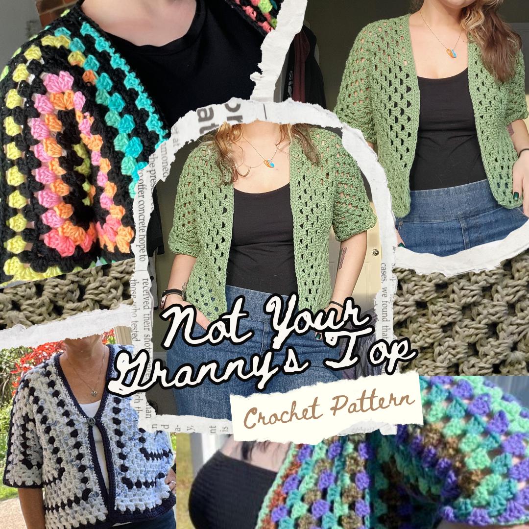 30 Crochet Sweater Patterns to Stitch Cozy Pullovers, Cardigans, and Statement Layers 25 Not Your Granny’s Top Crochet Pattern