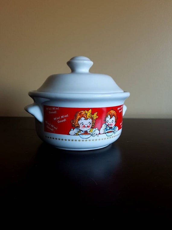 Vintage Campbell's Soup Bowl with Lid Etsy