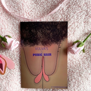 Vulva & Pubic Hair Booklet - Vulva Guide - Information Booklet - RSE booklet- A5