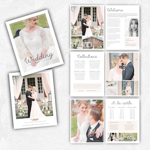 Wedding Photography Magazine Template, Photographer Welcome Guide, Wedding Welcome Guide, Wedding Photography Pricing Guide, Welcome Guide