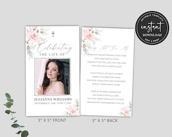 Diy Prayer Cards Etsy
