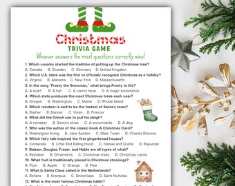 Kerstquiz, leuk kerstspel voor volwassenen en kinderen, kerstspelletjes voor op kantoor, kerstspelletjes voor het hele gezin, vakantiequiz