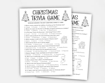 Kerstquiz, leuk kerstspel voor volwassenen en kinderen, kerstspelletjes voor op kantoor, kerstspelletjes voor het hele gezin, vakantiequiz