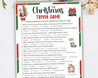 Kerstquiz, leuk kerstspel voor volwassenen en kinderen, kerstspelletjes voor op kantoor, kerstspelletjes voor het hele gezin, vakantiequiz