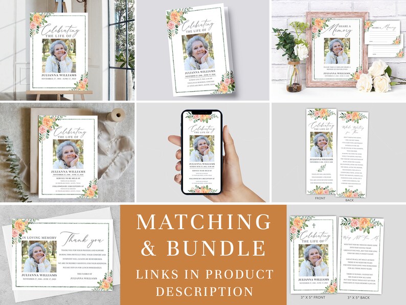 Editable Funeral Thank You Card Funeral Thank You Cards Etsy