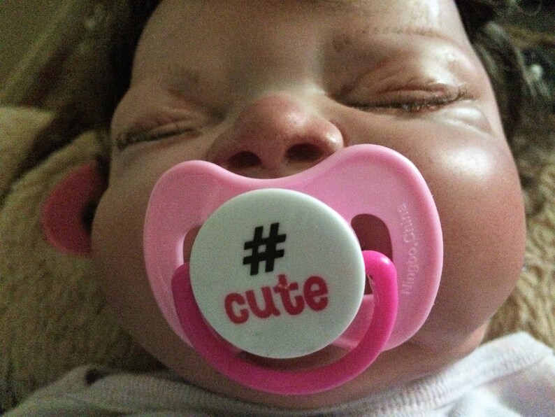 One Hand Made Pacifier for Your Reborn Baby Doll Etsy