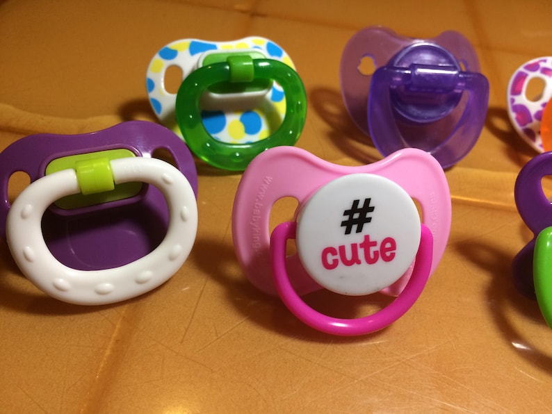 One Hand Made Pacifier for Your Reborn Baby Doll Etsy