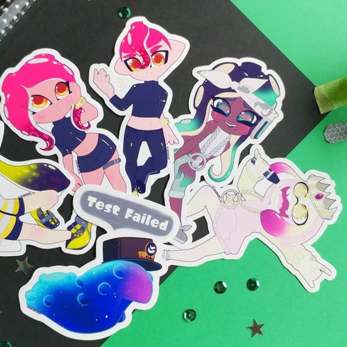 Splatoon 2 Octo Expansion Prints HOLOGRAPHIC 11x17 | Etsy