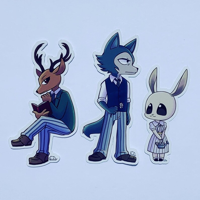Beastars Stickers Etsy