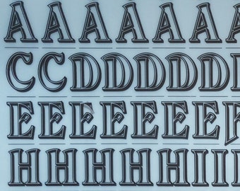 DEVINNE DECORATIVE (54pt/84pt) Premier Letraset Letragraphica