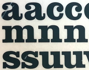 CLARENDON BOLD (192pt/144pt/120pt/84pt) Mecanorma Instant Dry Rub