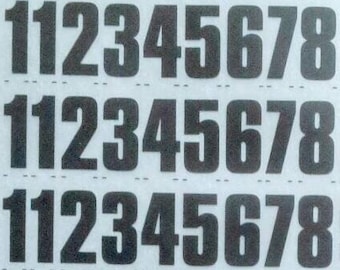 FUTURA BOLD ホワイト 数字 (12pt/16pt/20pt/30pt/72pt) レトラセット