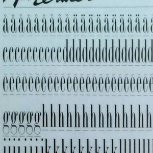BORDEAUX ROMAN (84pt) Transferencias de letras vintage para frotar en seco Premier Letraset Letragraphica (elija el tamaño de fuente)