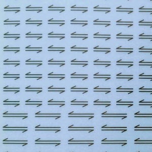 LETRASET SCIENCE - Vários símbolos científicos, pequenos símbolos vintage em símbolos / imagens de transferência (escolha)