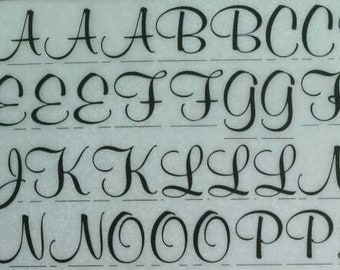 MURRAY Hill BOLD (30pt/36pt/48pt/72pt) Letraset vintage rub on letter & number transfers (choose font size)