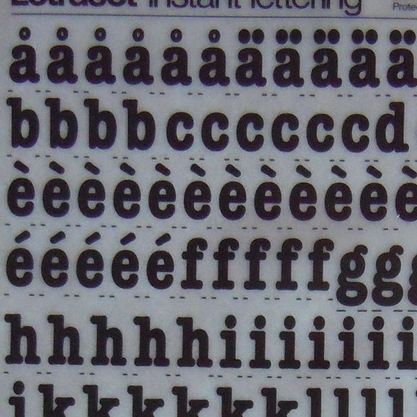 American Typewriter Condensed Font Etsy