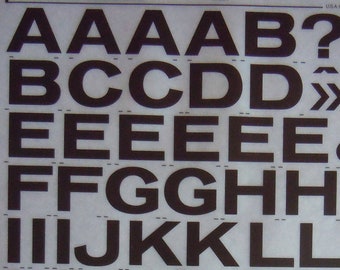 VENUS BOLD EXTENDED (16pt/66pt/96pt) Letraset vintage instant rub on letter transfers (choose font size)