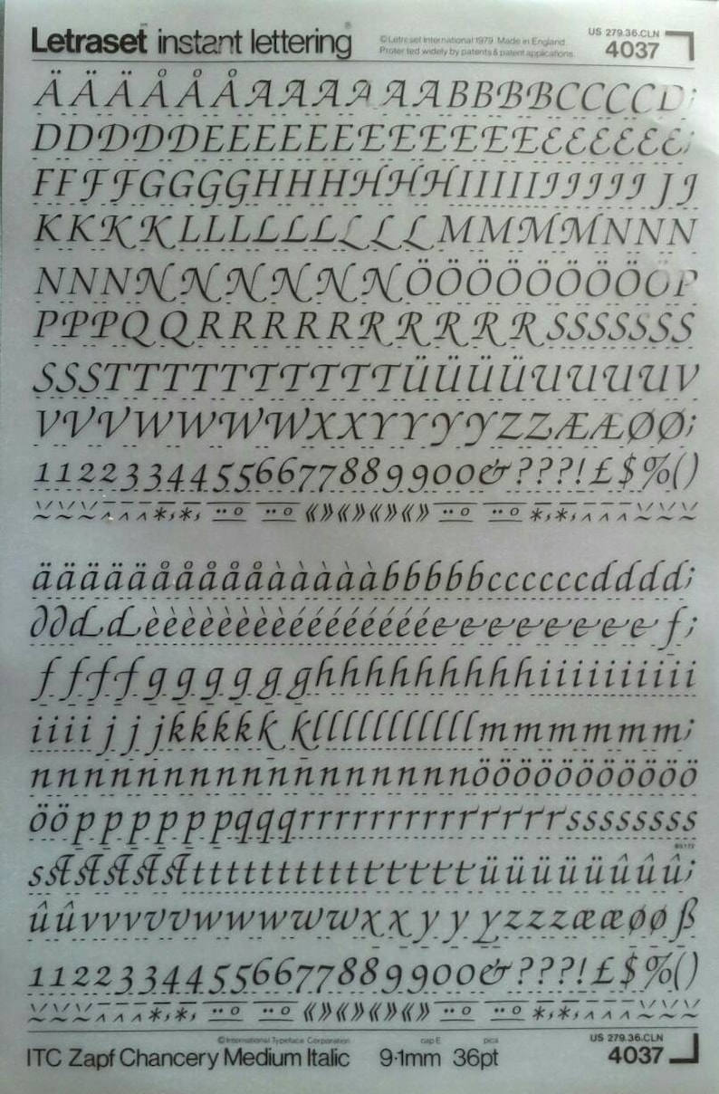 zapf chancery medium italic zapf chancery medium italic