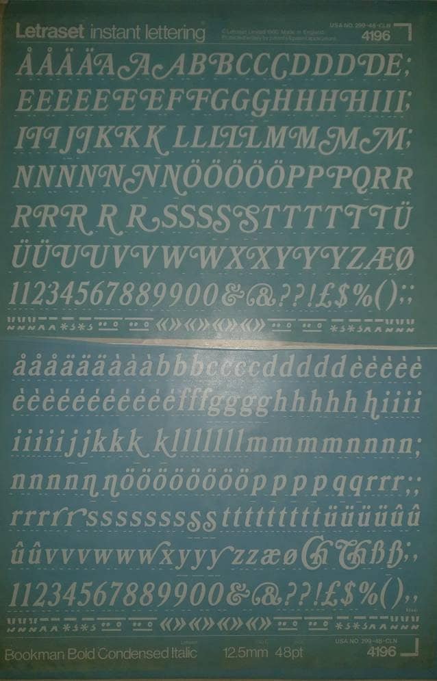 Bookman Bold Font