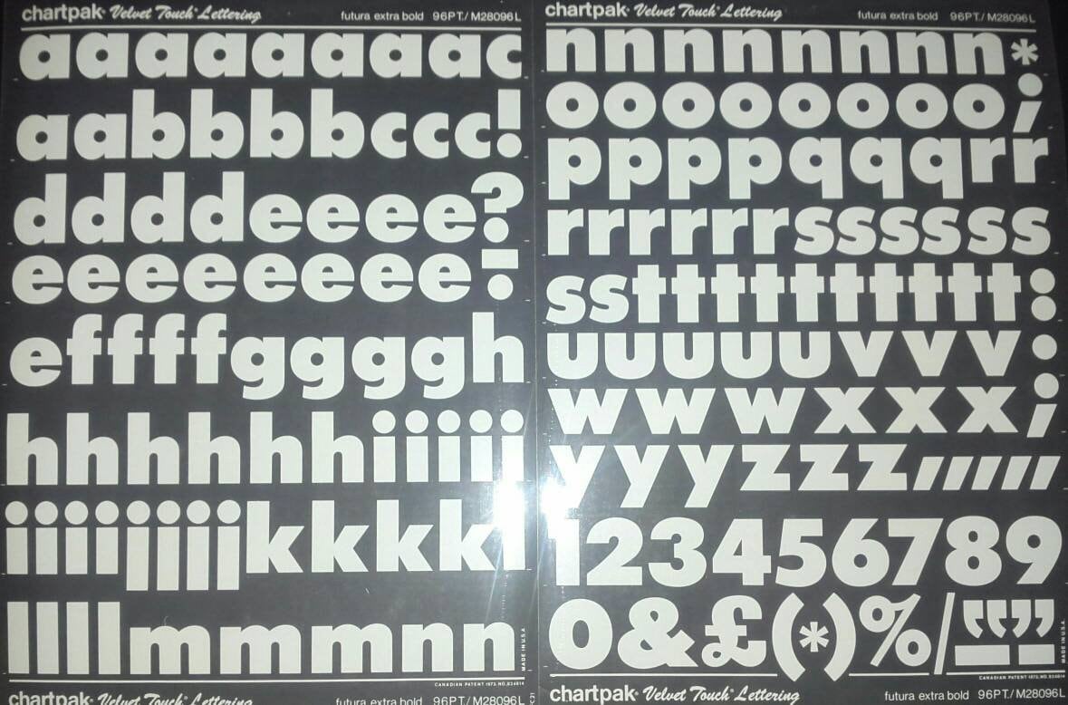 Futura extra bold