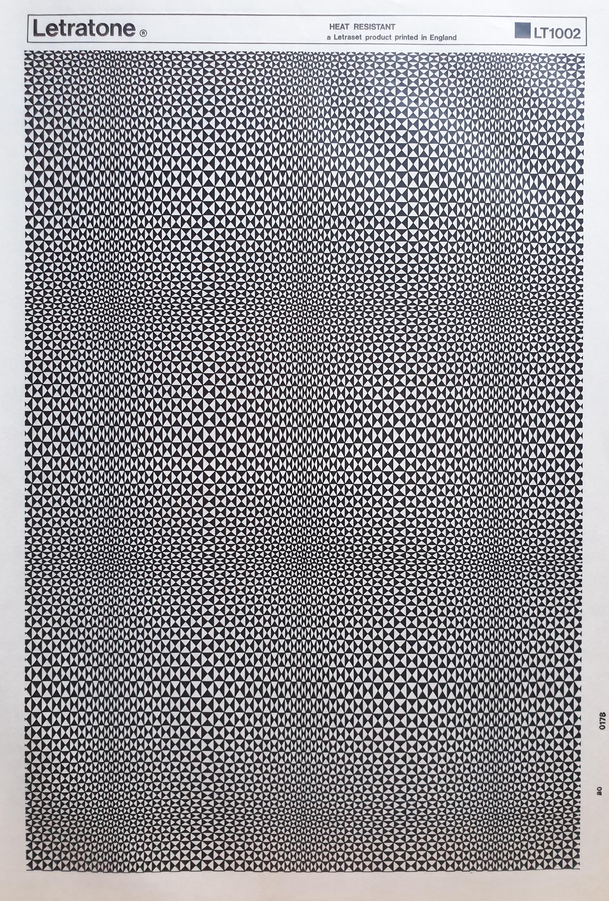 Psychedelic Patterns - Manga Screentone Letraset Letratone Adhesive ...