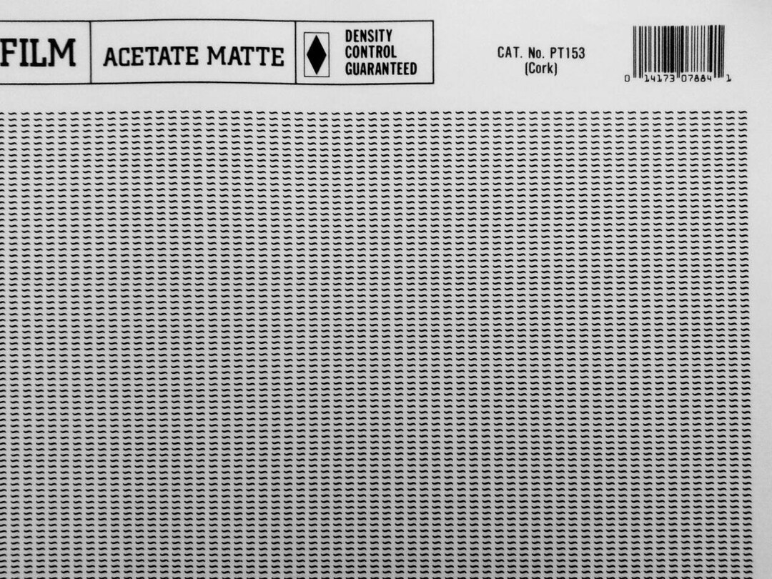 CORK PT153 Manga Screentone Chartpak Shading & Pattern Film Etsy