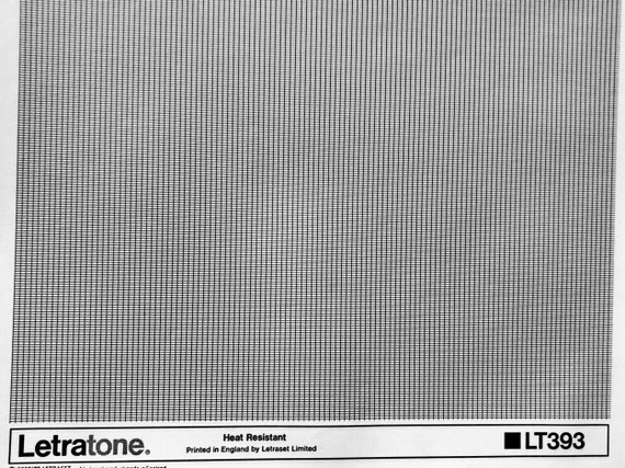Letraset Screentone Sheets : Various PATTERNS / TEXTURES – TALDPE