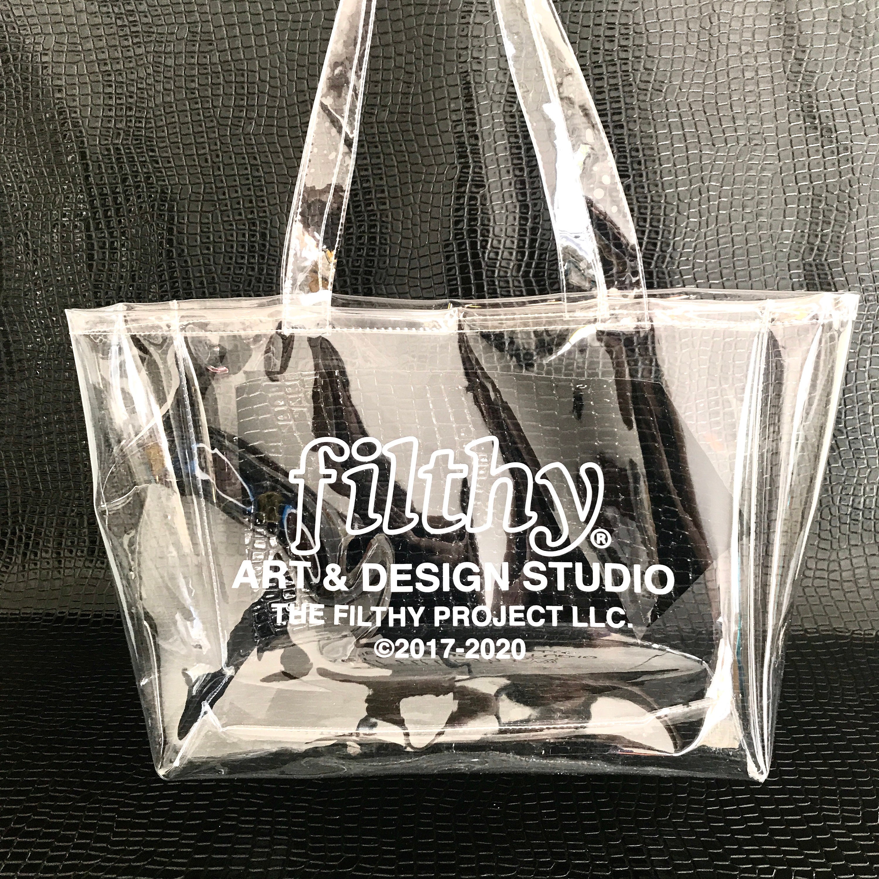 extra large clear tote bag