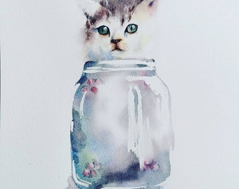 Kitten in a Jar